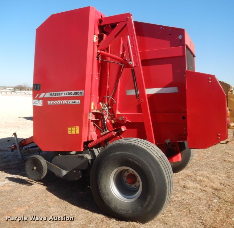 image for item DI3508 2013 Massey-Ferguson Hesston 2846A  round baler