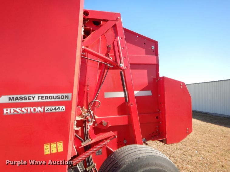 image for item DI3508 2013 Massey-Ferguson Hesston 2846A  round baler