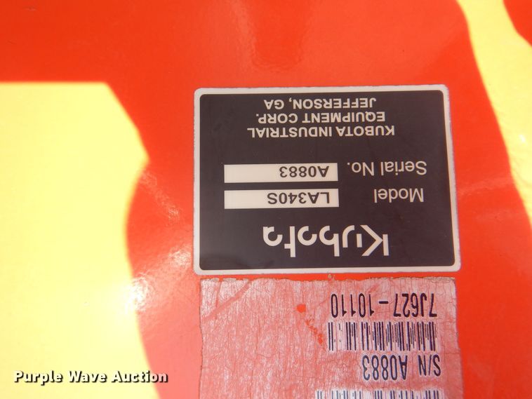 image for item DI3527 2018 Kubota BX23S  backhoe