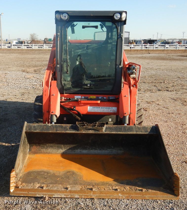 image for item DI3529 2017 Kubota SSV65  skid steer loader