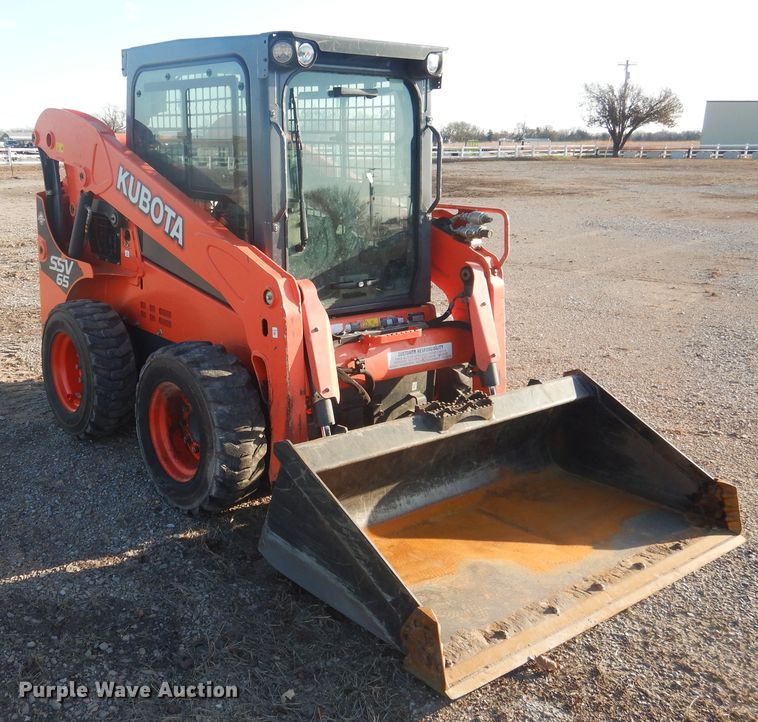 image for item DI3529 2017 Kubota SSV65  skid steer loader
