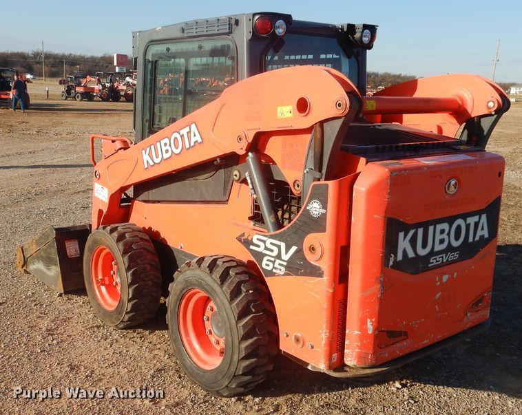 image for item DI3529 2017 Kubota SSV65  skid steer loader
