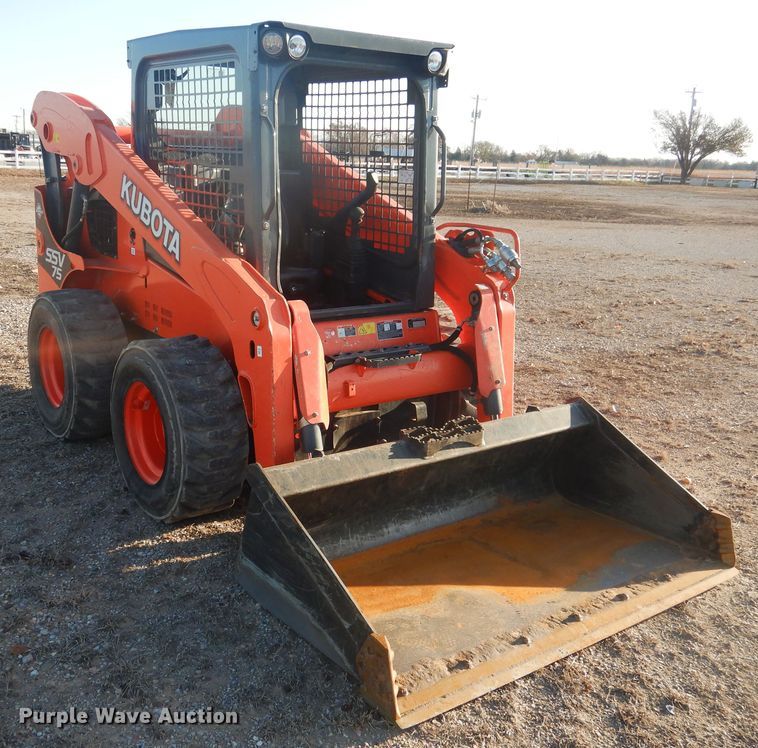 image for item DI3530 2017 Kubota SSV75  skid steer loader