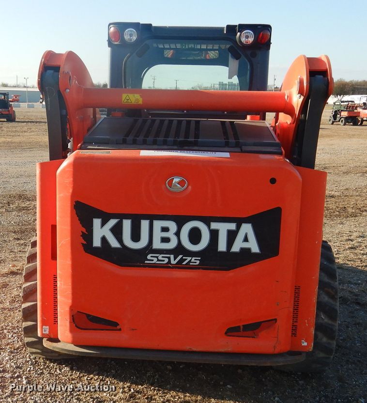 image for item DI3530 2017 Kubota SSV75  skid steer loader