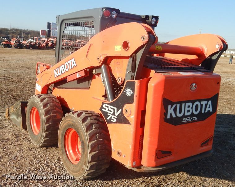 image for item DI3530 2017 Kubota SSV75  skid steer loader