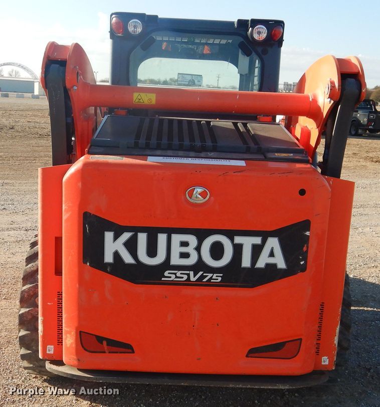 image for item DI3531 2017 Kubota SSV75  skid steer loader