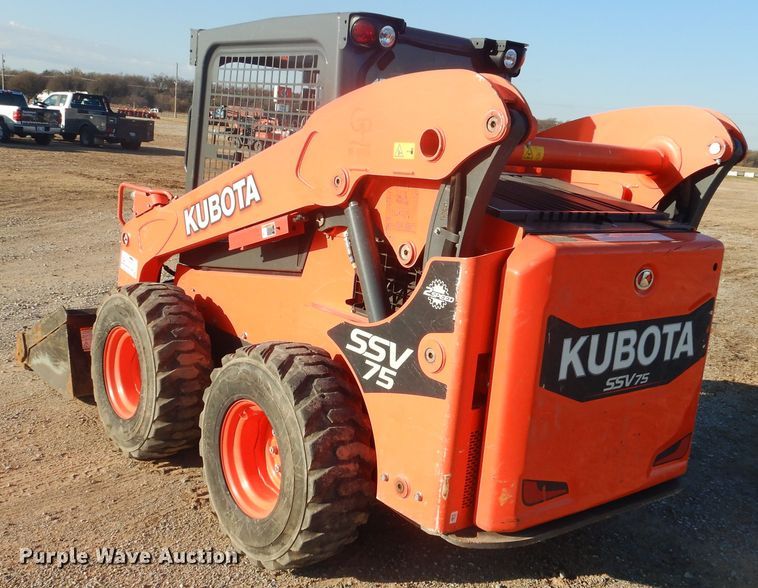 image for item DI3531 2017 Kubota SSV75  skid steer loader