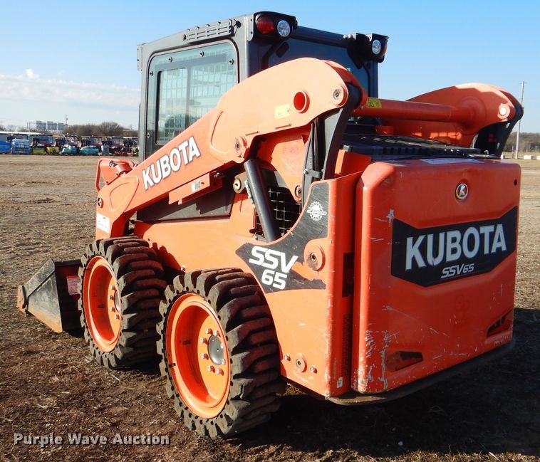 image for item DI3533 2019 Kubota SSV65  skid steer loader
