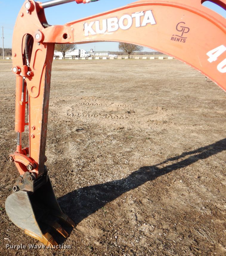 image for item DI3535 2016 Kubota U17  mini excavator