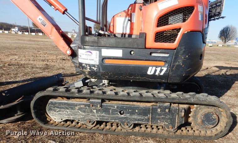 image for item DI3535 2016 Kubota U17  mini excavator