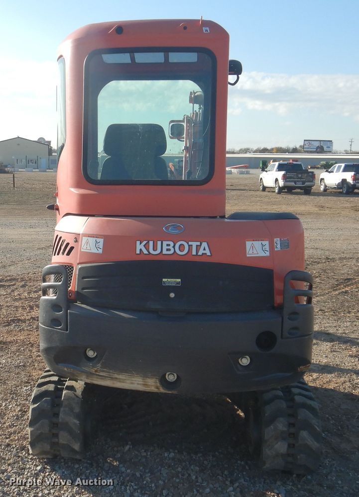 image for item DI3536 2018 Kubota KX91-3S2  mini excavator