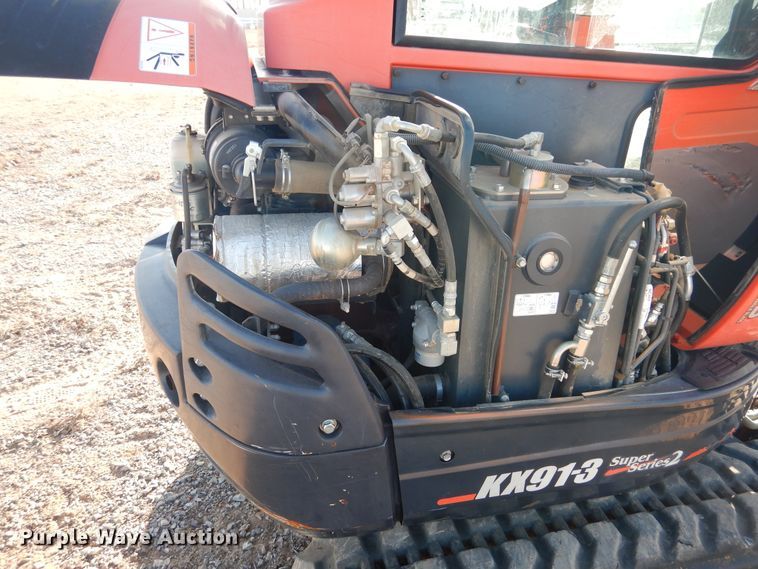 image for item DI3536 2018 Kubota KX91-3S2  mini excavator
