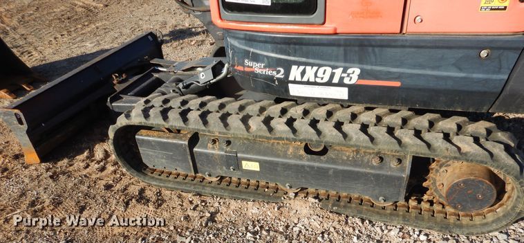 image for item DI3536 2018 Kubota KX91-3S2  mini excavator