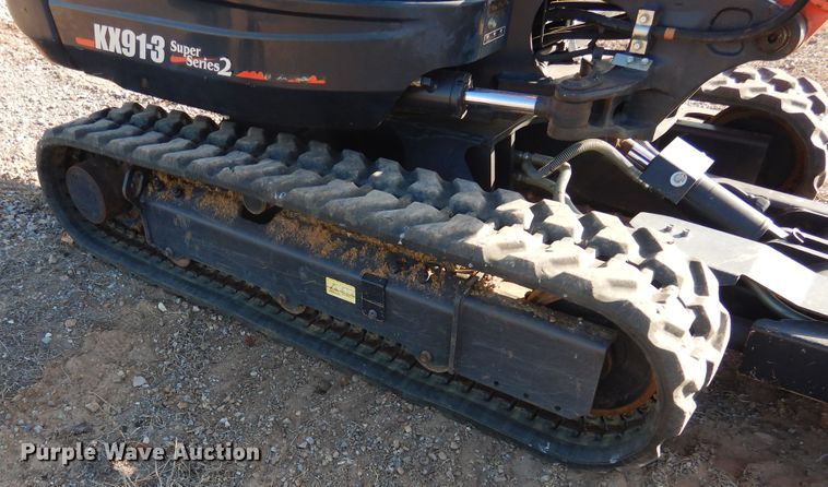 image for item DI3536 2018 Kubota KX91-3S2  mini excavator