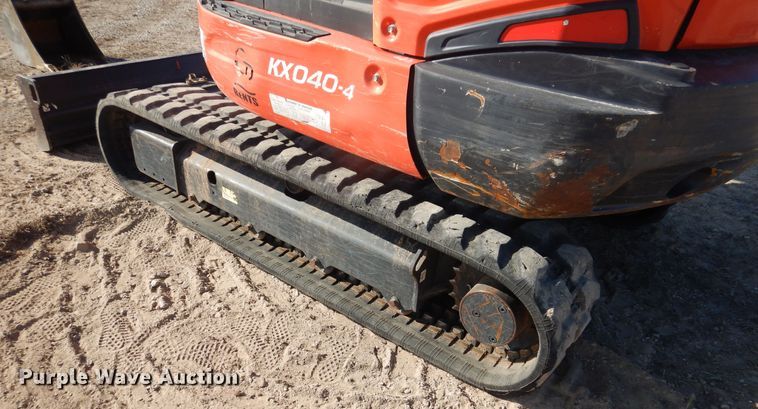 image for item DI3537 2019 Kubota KX040-4  mini excavator