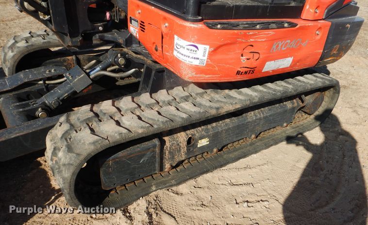 image for item DI3537 2019 Kubota KX040-4  mini excavator