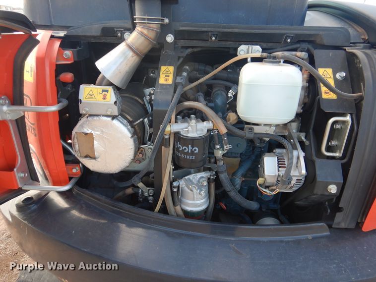 image for item DI3538 2019 Kubota KX040-4  mini excavator