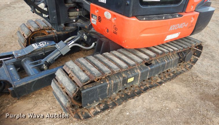 image for item DI3538 2019 Kubota KX040-4  mini excavator