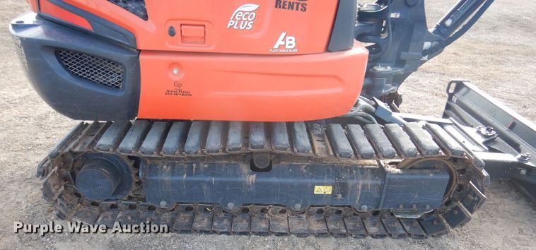 image for item DI3538 2019 Kubota KX040-4  mini excavator
