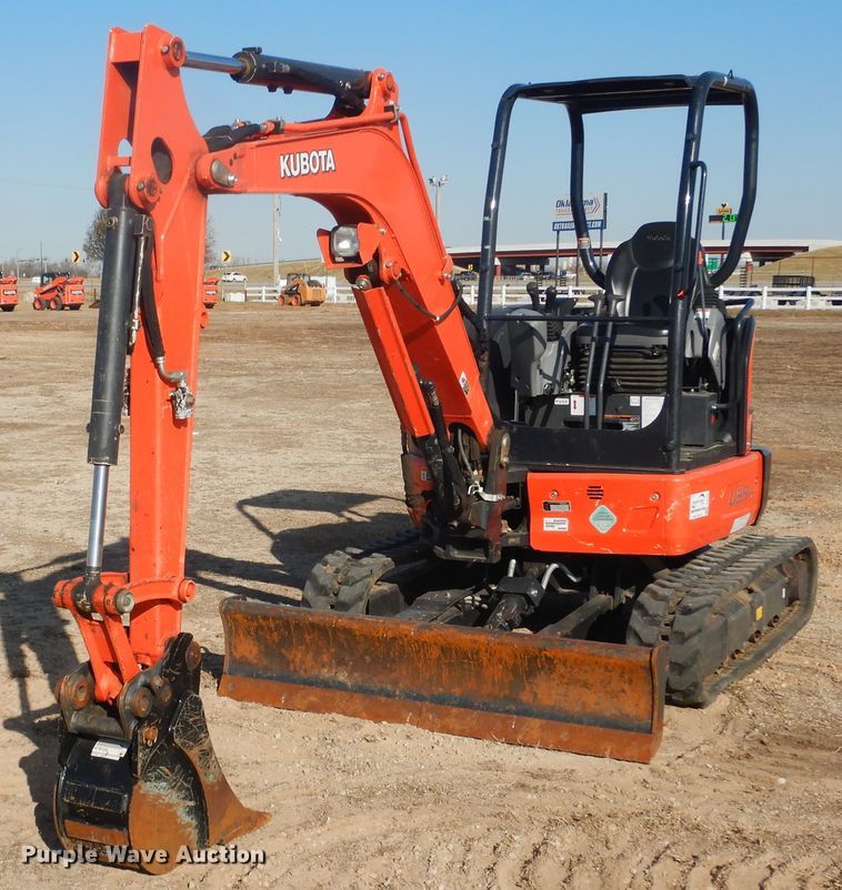 image for item DI3540 2019 Kubota U35-4  mini excavator
