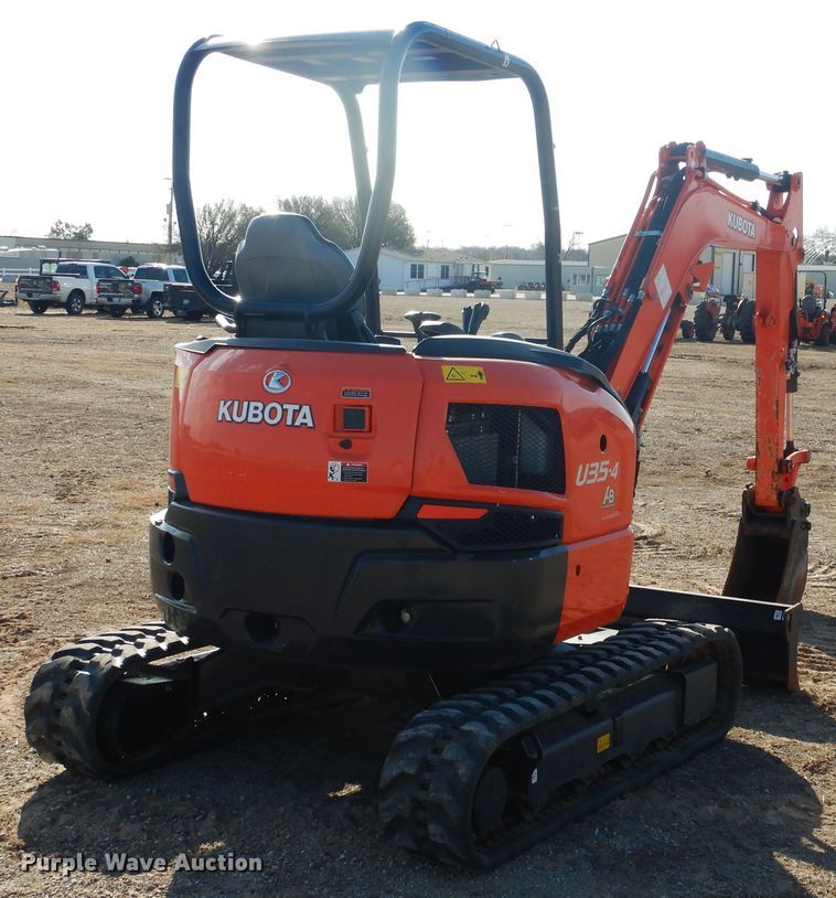 image for item DI3540 2019 Kubota U35-4  mini excavator