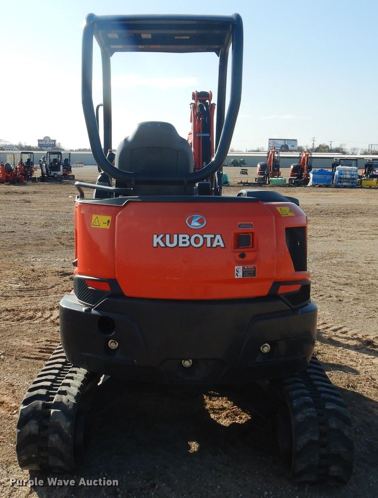 image for item DI3540 2019 Kubota U35-4  mini excavator
