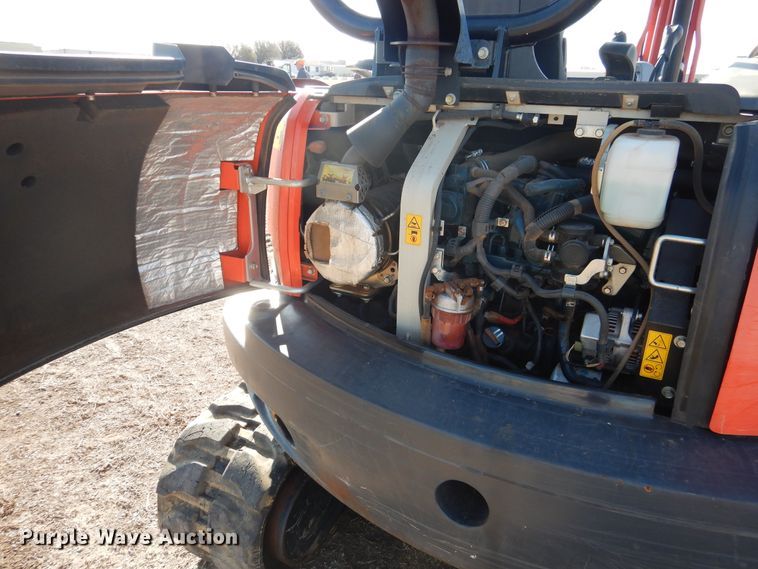 image for item DI3541 2017 Kubota KX057-4R1AP  mini excavator