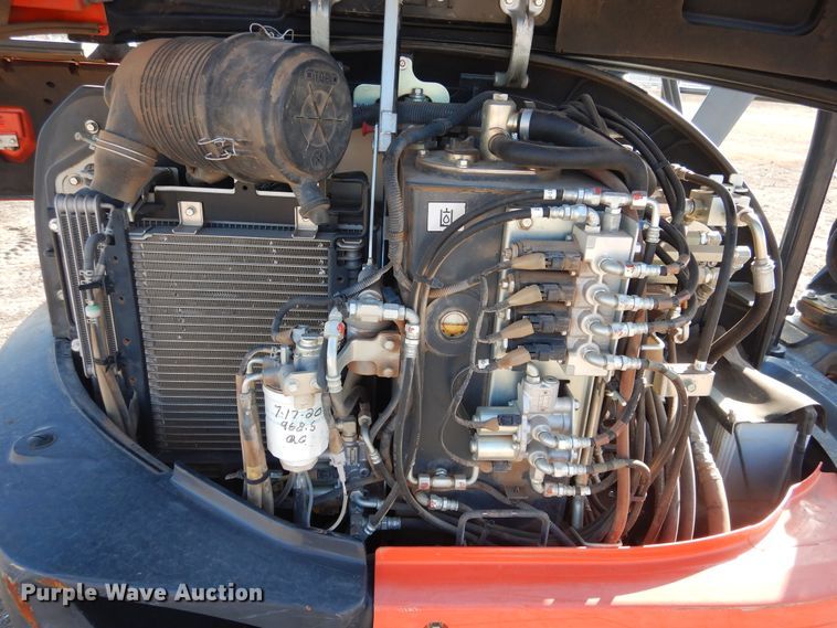 image for item DI3541 2017 Kubota KX057-4R1AP  mini excavator