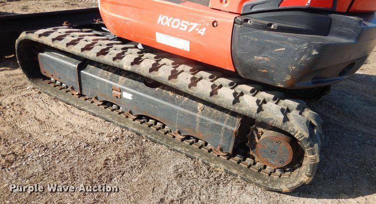 image for item DI3541 2017 Kubota KX057-4R1AP  mini excavator