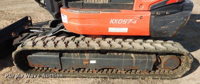 image for item DI3541 2017 Kubota KX057-4R1AP  mini excavator