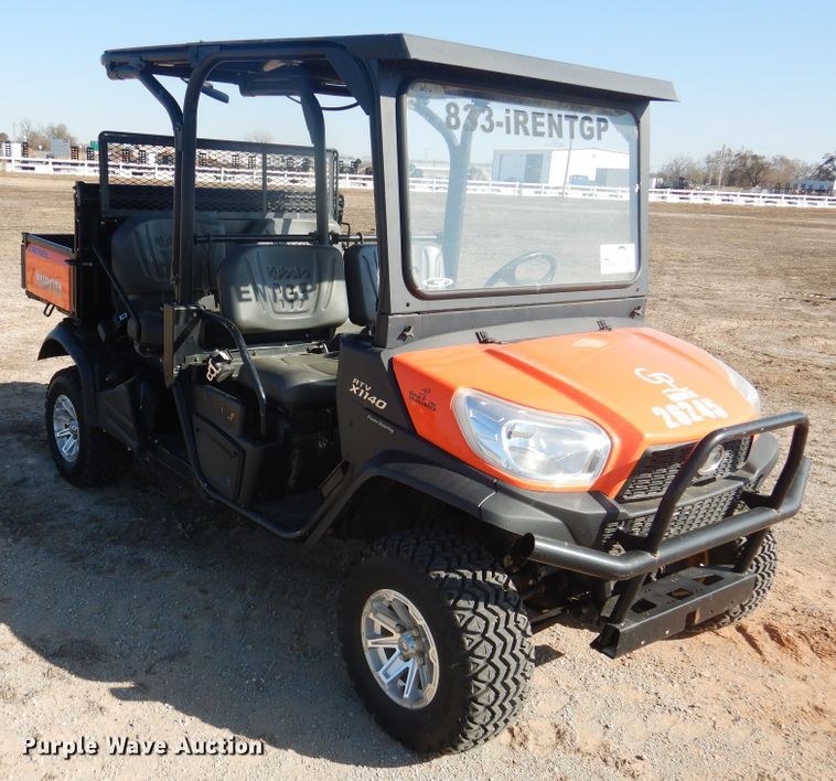 image for item DI3542 2018 Kubota RTV-X1140  utility vehicle