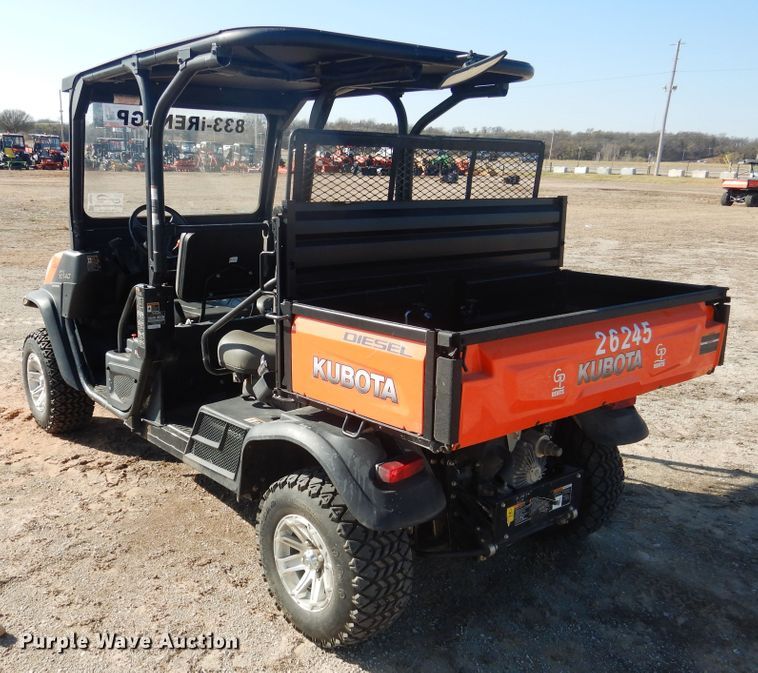 image for item DI3542 2018 Kubota RTV-X1140  utility vehicle