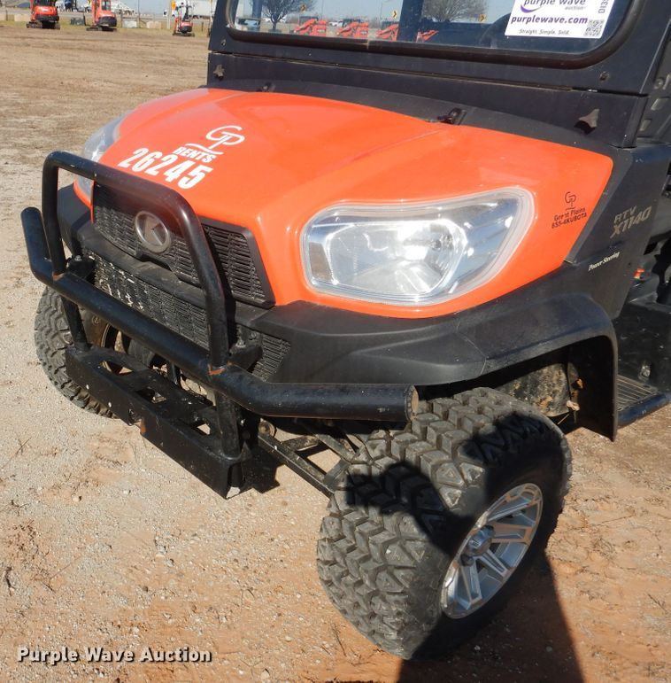 image for item DI3542 2018 Kubota RTV-X1140  utility vehicle