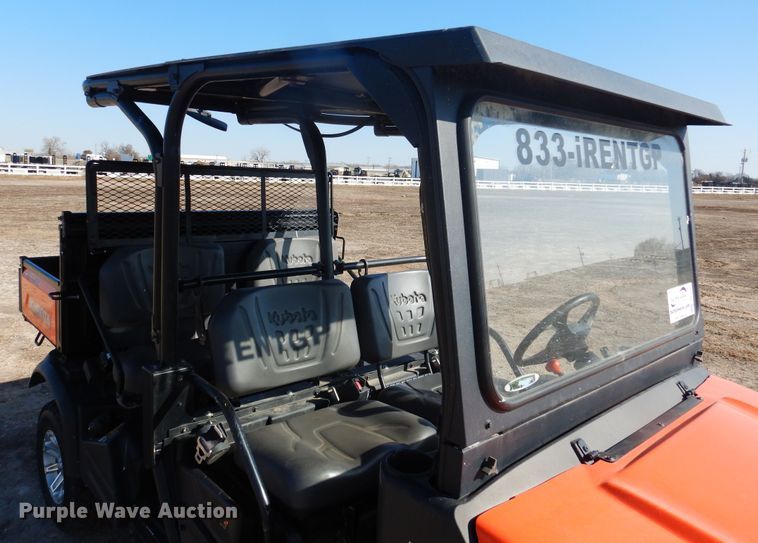 image for item DI3542 2018 Kubota RTV-X1140  utility vehicle
