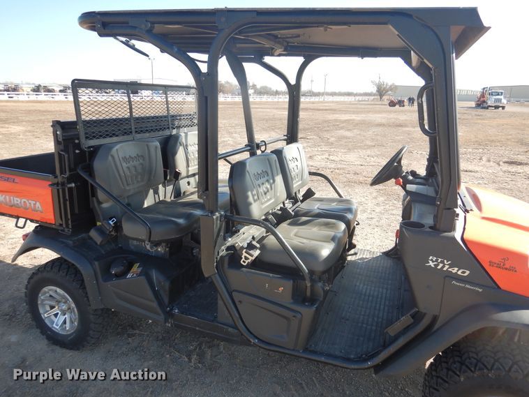 image for item DI3542 2018 Kubota RTV-X1140  utility vehicle