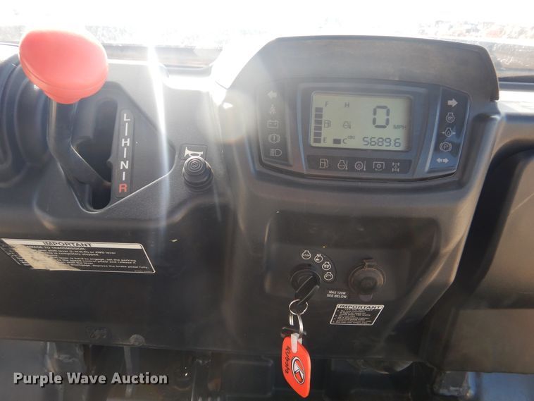 image for item DI3545 2016 Kubota RTV-X1140  utility vehicle