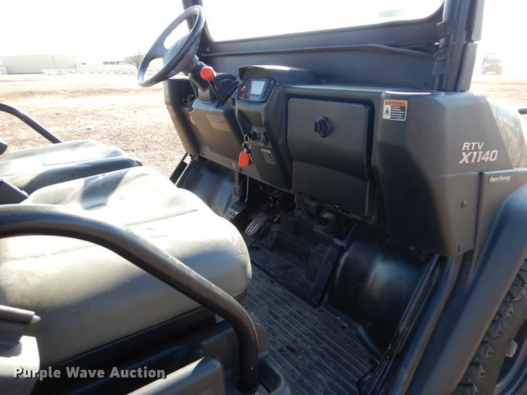 image for item DI3551 2018 Kubota RTV-X1140  utility vehicle