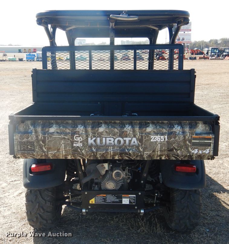 image for item DI3553 2018 Kubota RTV-X1140  utility vehicle