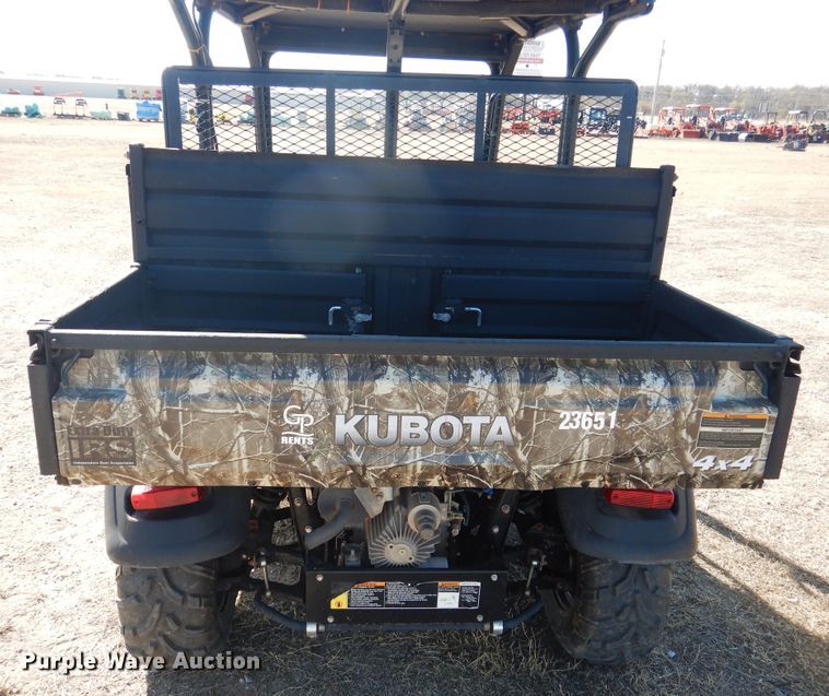 image for item DI3553 2018 Kubota RTV-X1140  utility vehicle