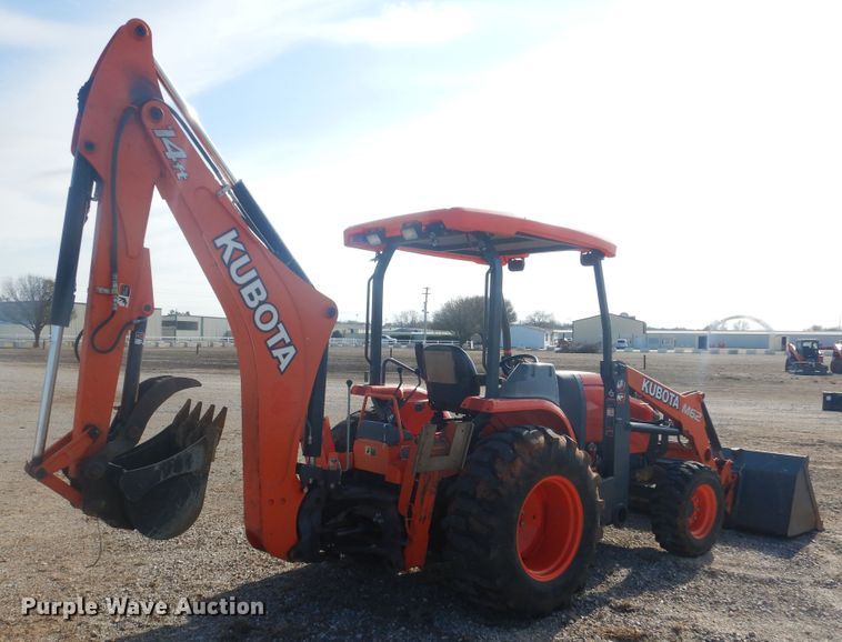 image for item DI3555 2018 Kubota M62  backhoe