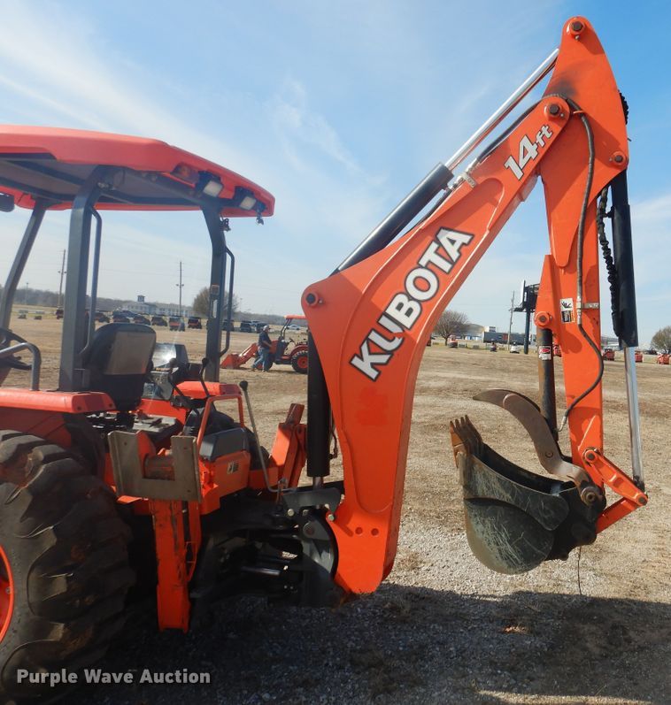 image for item DI3555 2018 Kubota M62  backhoe