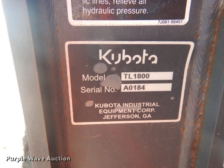 image for item DI3555 2018 Kubota M62  backhoe