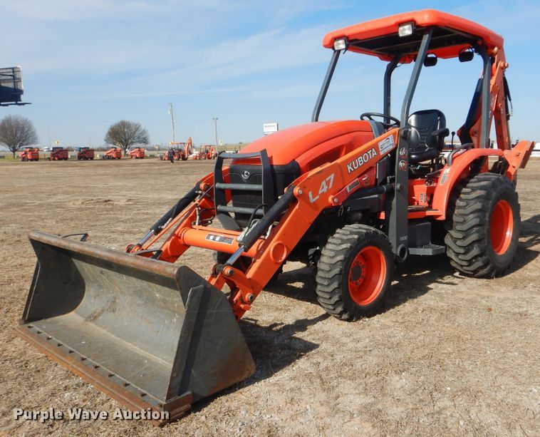 image for item DI3556 2018 Kubota L47  backhoe