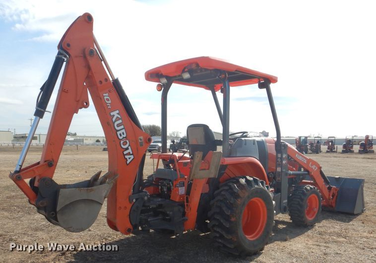 image for item DI3556 2018 Kubota L47  backhoe