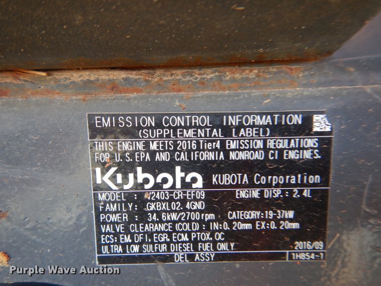image for item DI3556 2018 Kubota L47  backhoe