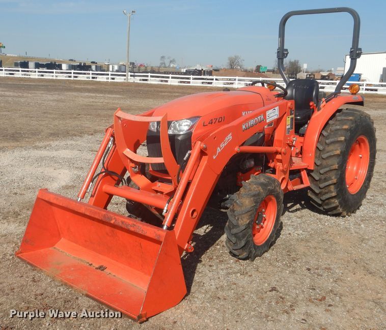 image for item DI3557 2018 Kubota L4701  MFWD tractor
