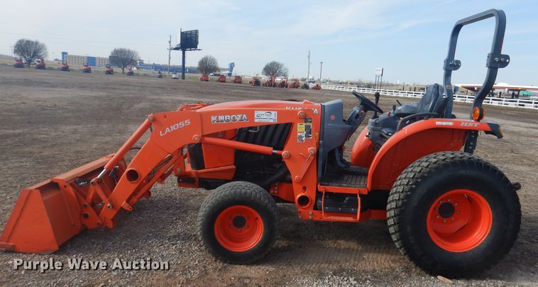 image for item DI3561 2017 Kubota L6060  MFWD tractor