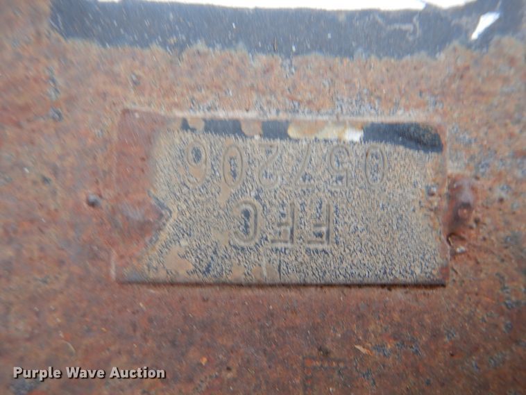 image for item DI3572 FFC skid steer preparator rake