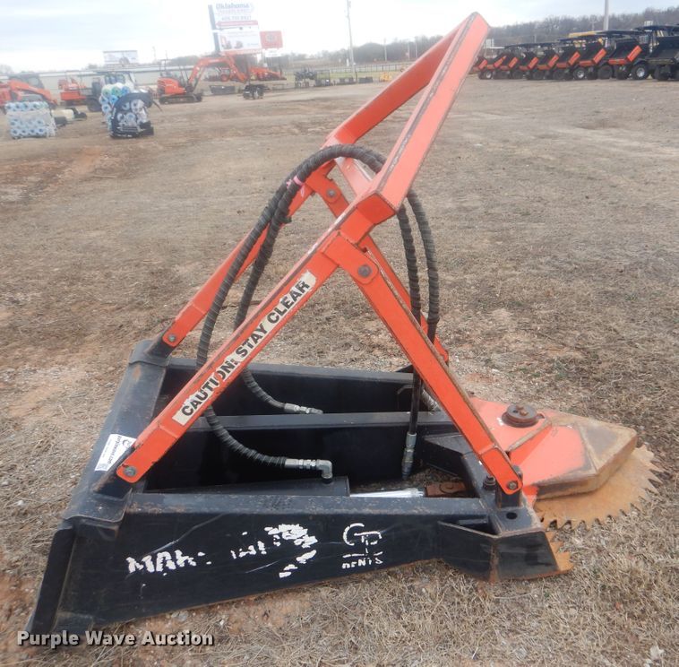 image for item DI3579 Marshall skid steer tree saw