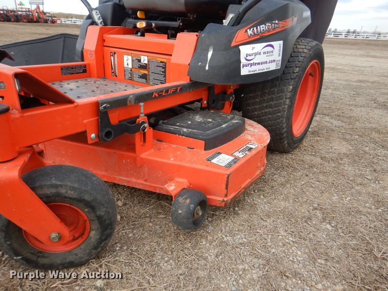 image for item DI3582 2016 Kubota Z121S  ZTR lawn mower
